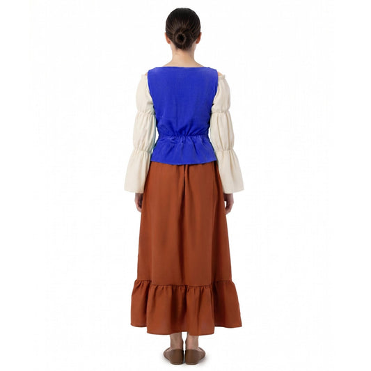 Costume da Locandiera Medievale Lisa per donna