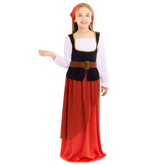 Costume da Taverniera Medievale per bambina