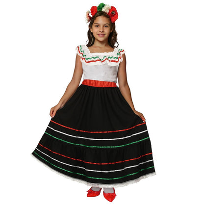 Costume di Messicana Anaís per bambina