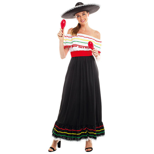 Costume da messicana Valentina per donna
