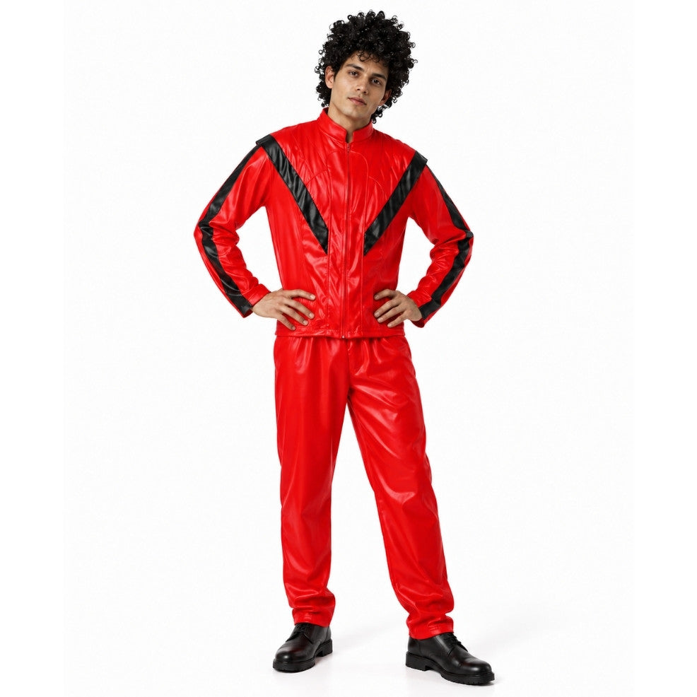 Costume da Michael Jackson Rosso per uomo