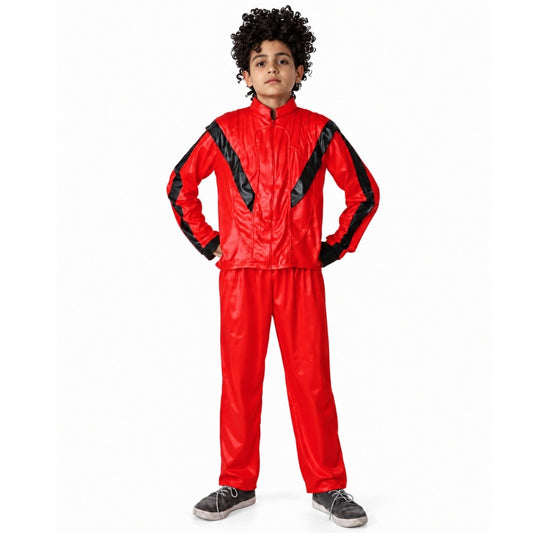 Costume da Michael Jackson Rosso per bambino