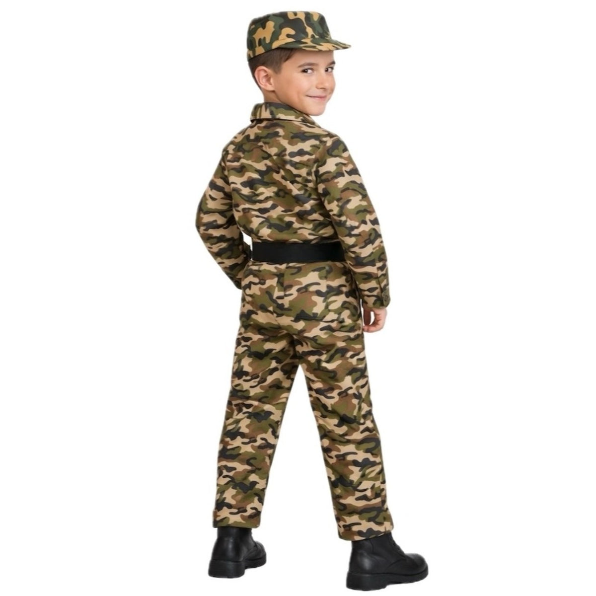 Costume da Militare con Berretto bambino