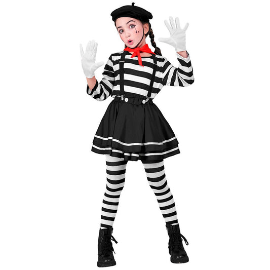 Costume da Mimo Bicolor per bambina