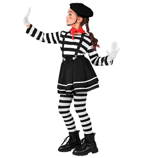Costume da Mimo Bicolor per bambina