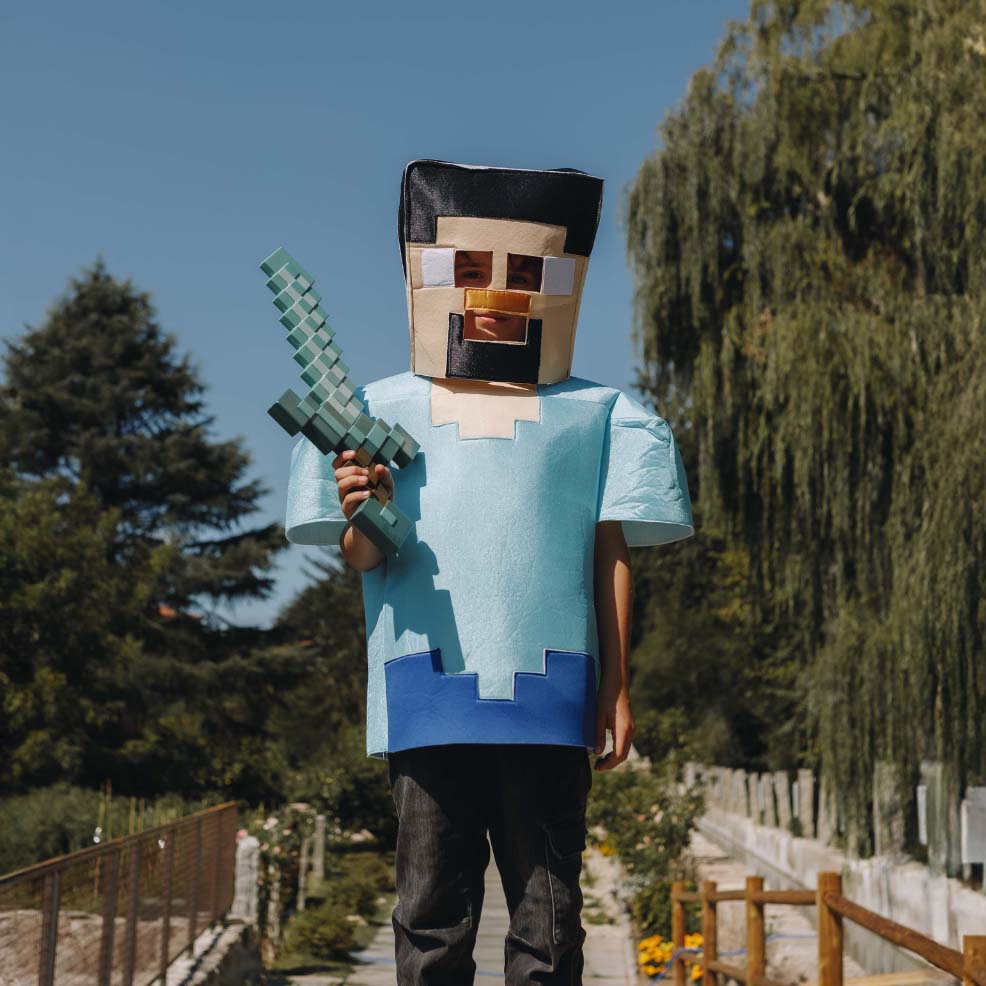 Acquista online costume di Steve Minecraft infantile Costumalia