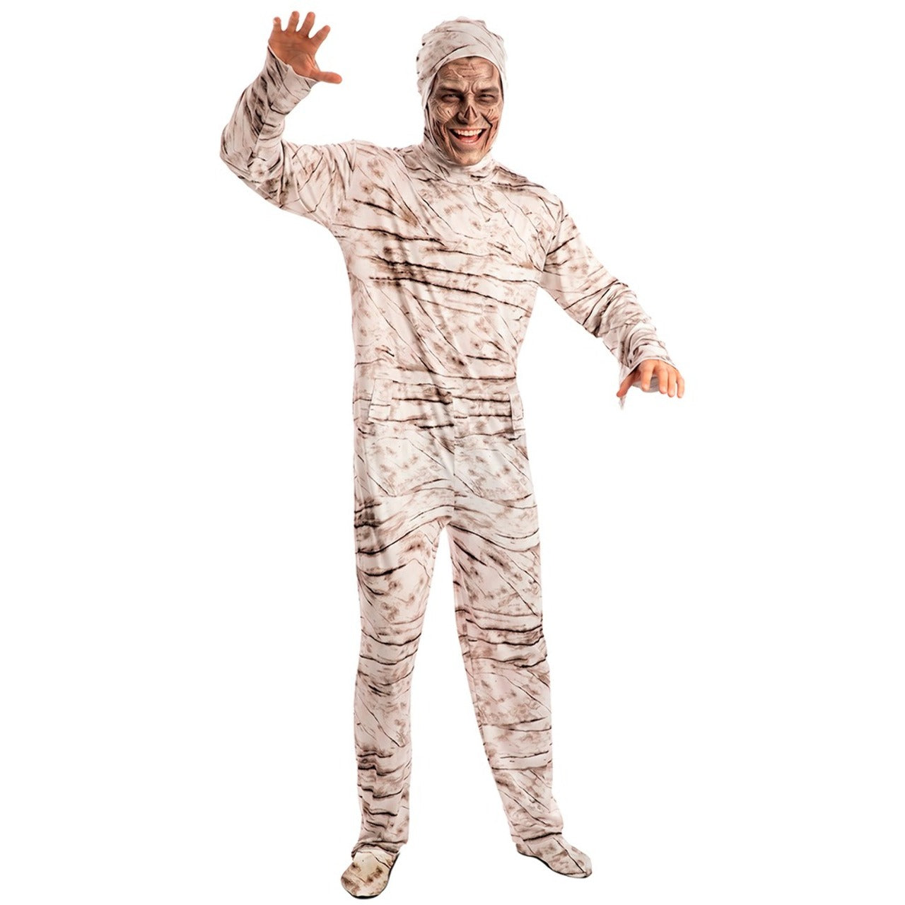 Costume da Mummia con Cappuccio da uomo