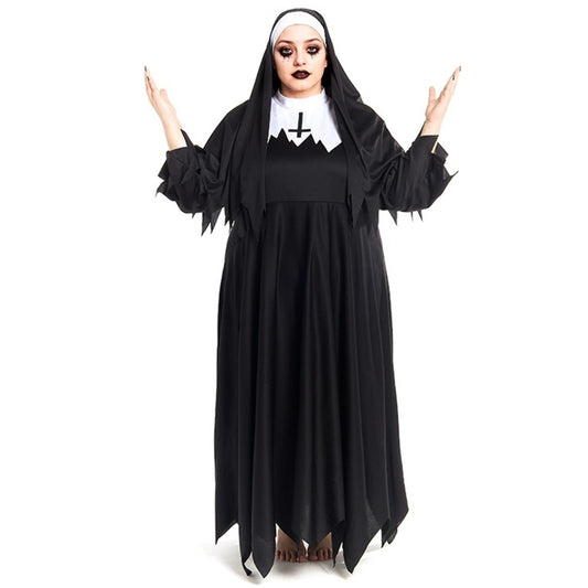 Costume di Suora Zombie Plus per donna