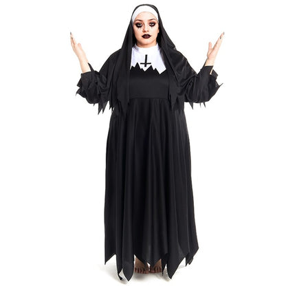 Costume di Suora Zombie Plus per donna