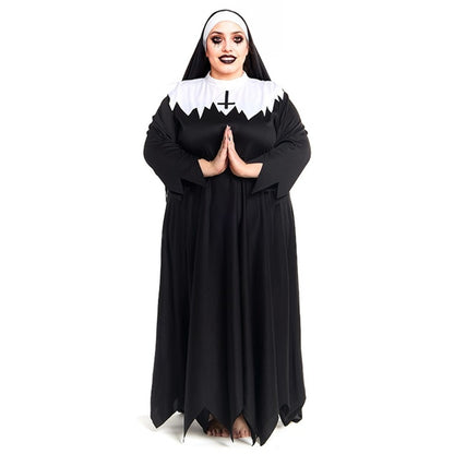 Costume di Suora Zombie Plus per donna