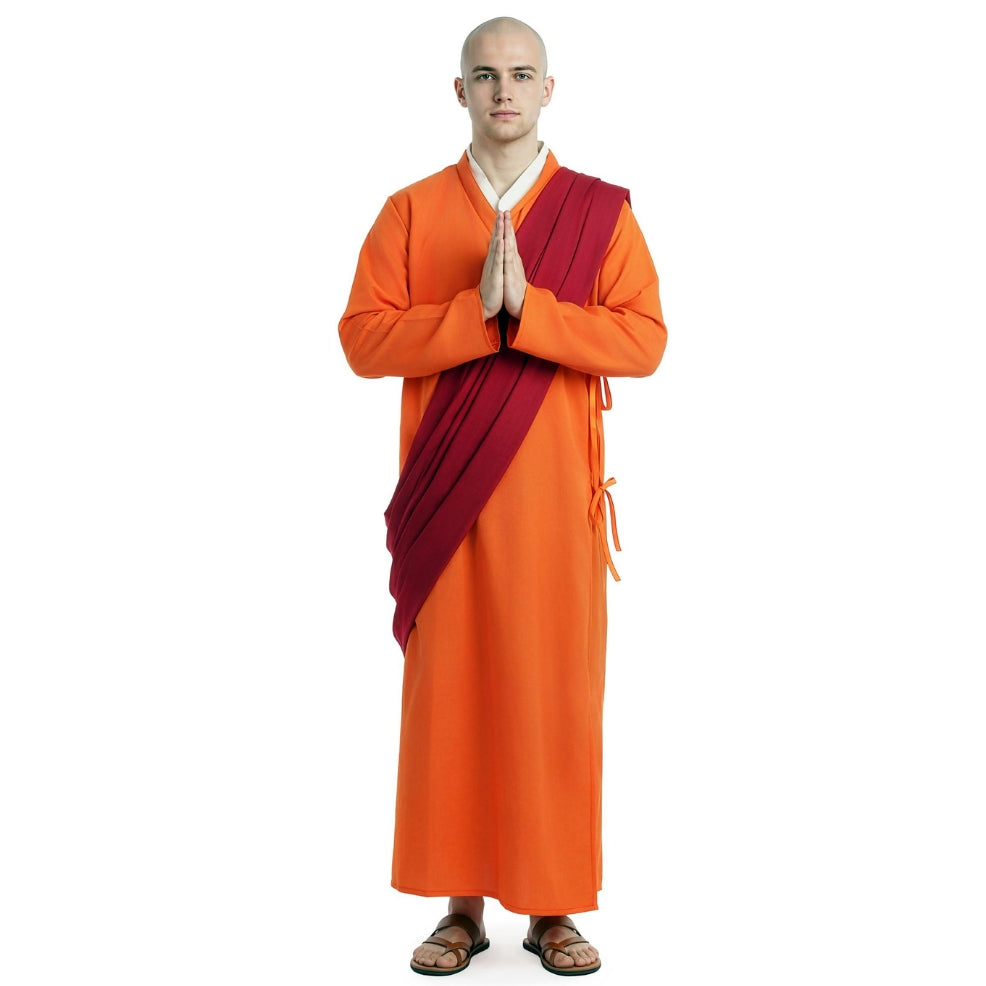 Costume da Monaco Buddista Shaolin per adulto