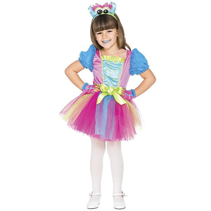 Costume da mostro tutù per bambina