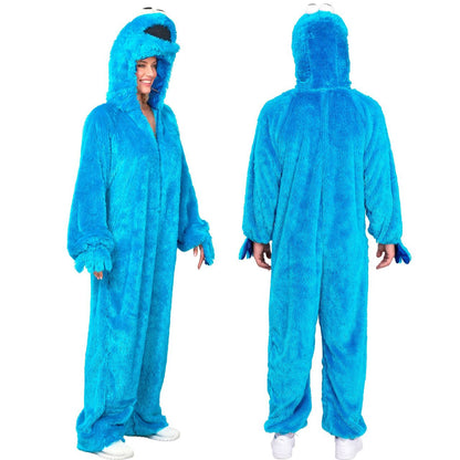 Costume da Cookie Monster per adulto