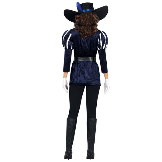 Costume da Moschettiere D'Artagnan per donna