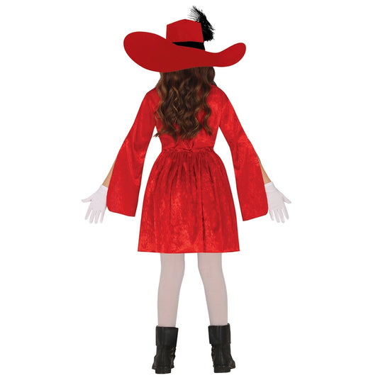 Costume da Moschettiere Porthos per bambina