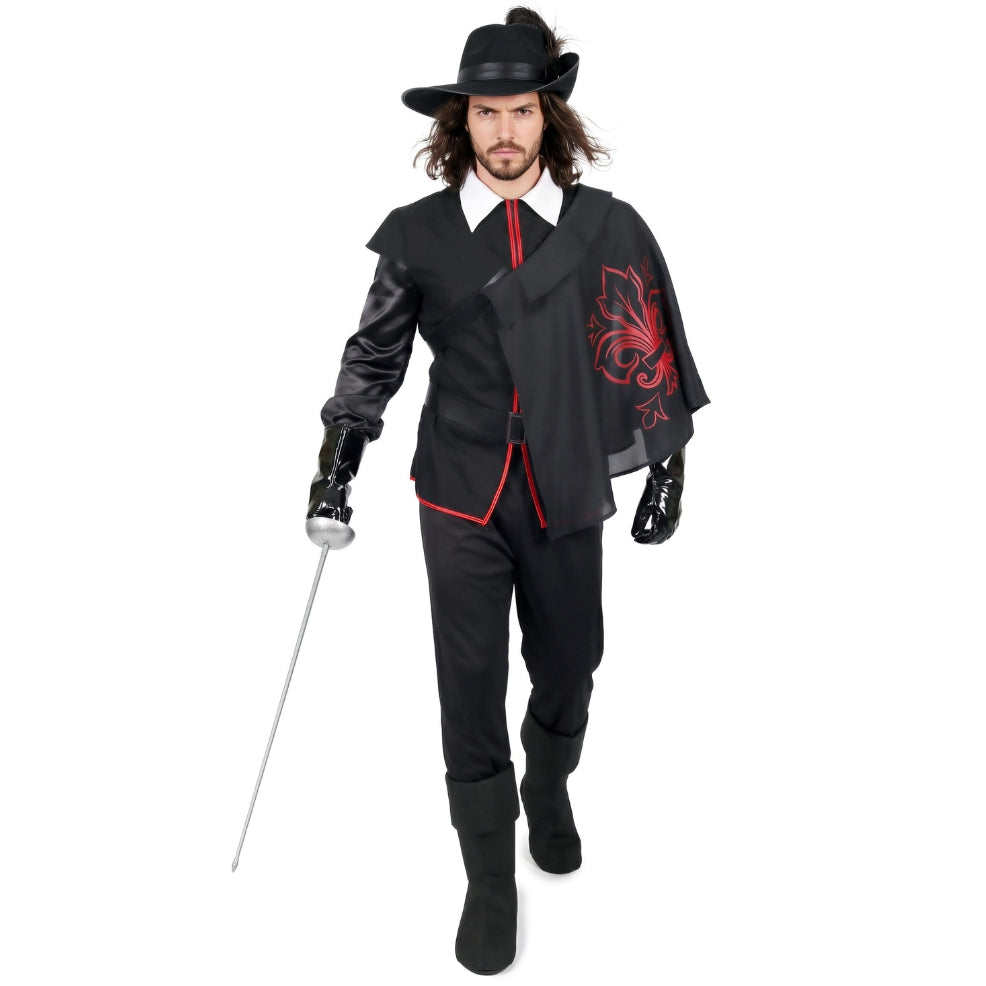 Costume da Moschettiere Deluxe per uomo 