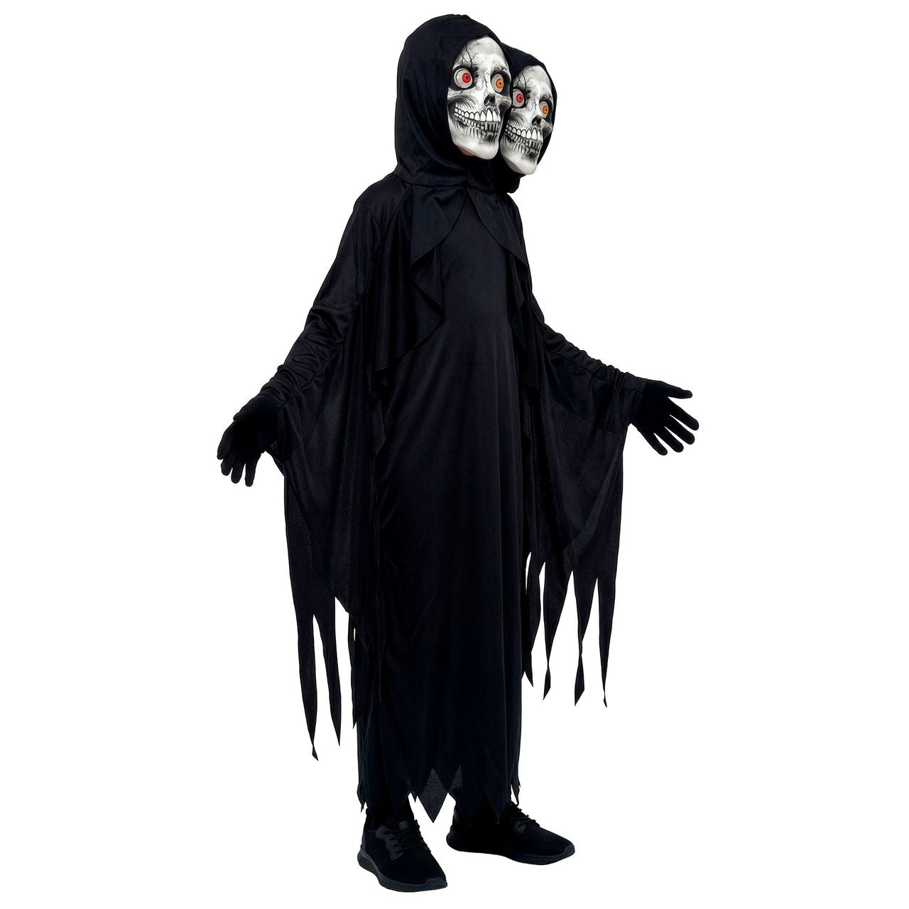 Costume da Morte con 2 Teste per bambino