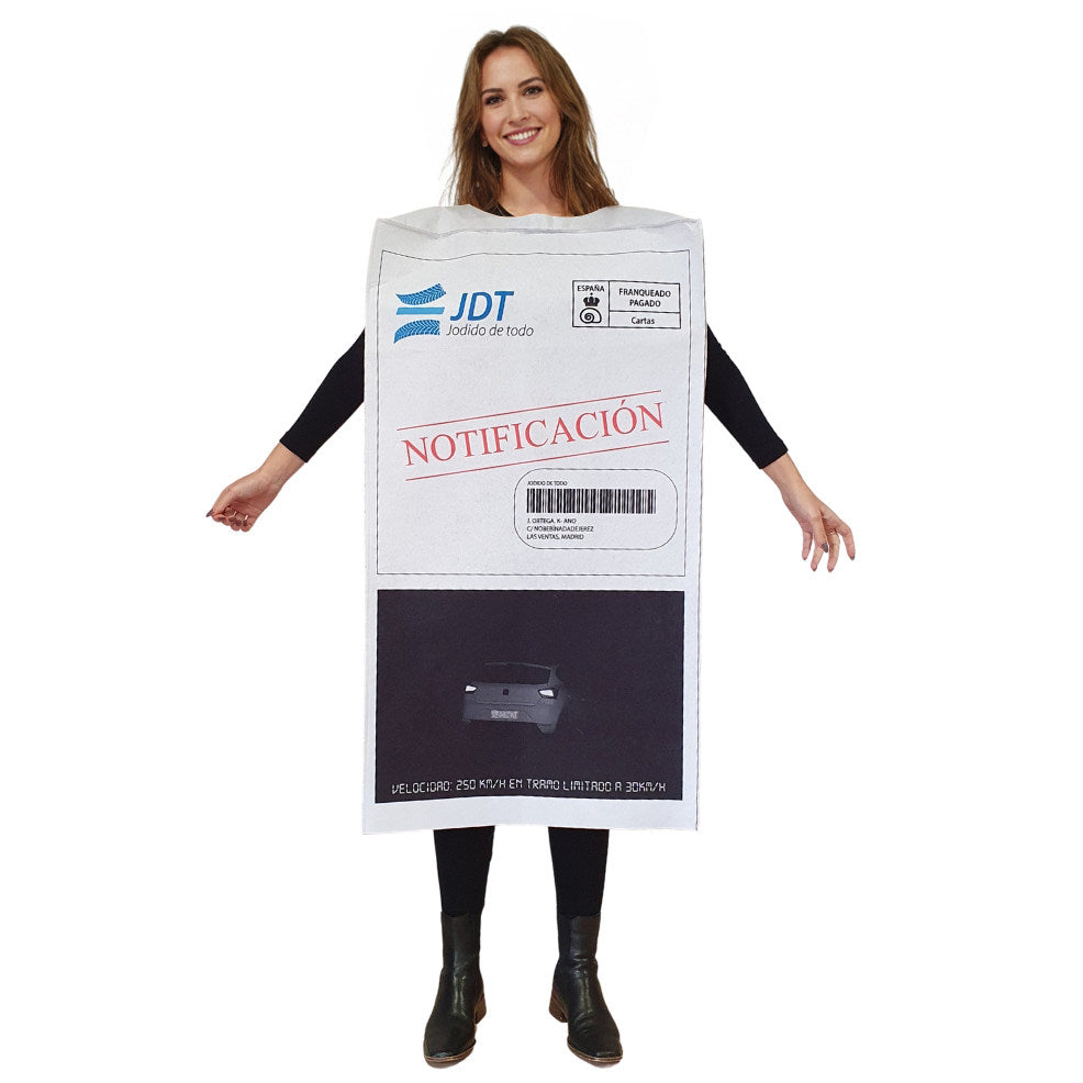 Costume da Multa Stradale per adulti