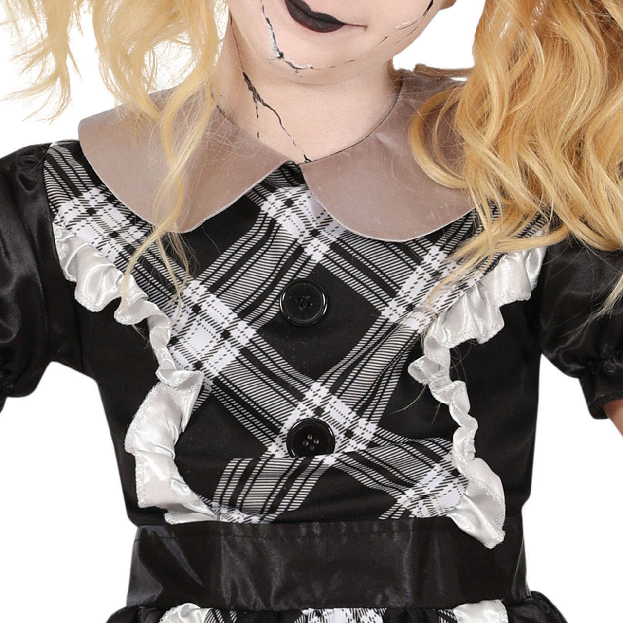 Costume da Bambola di Porcellana Sinistra per bambina 