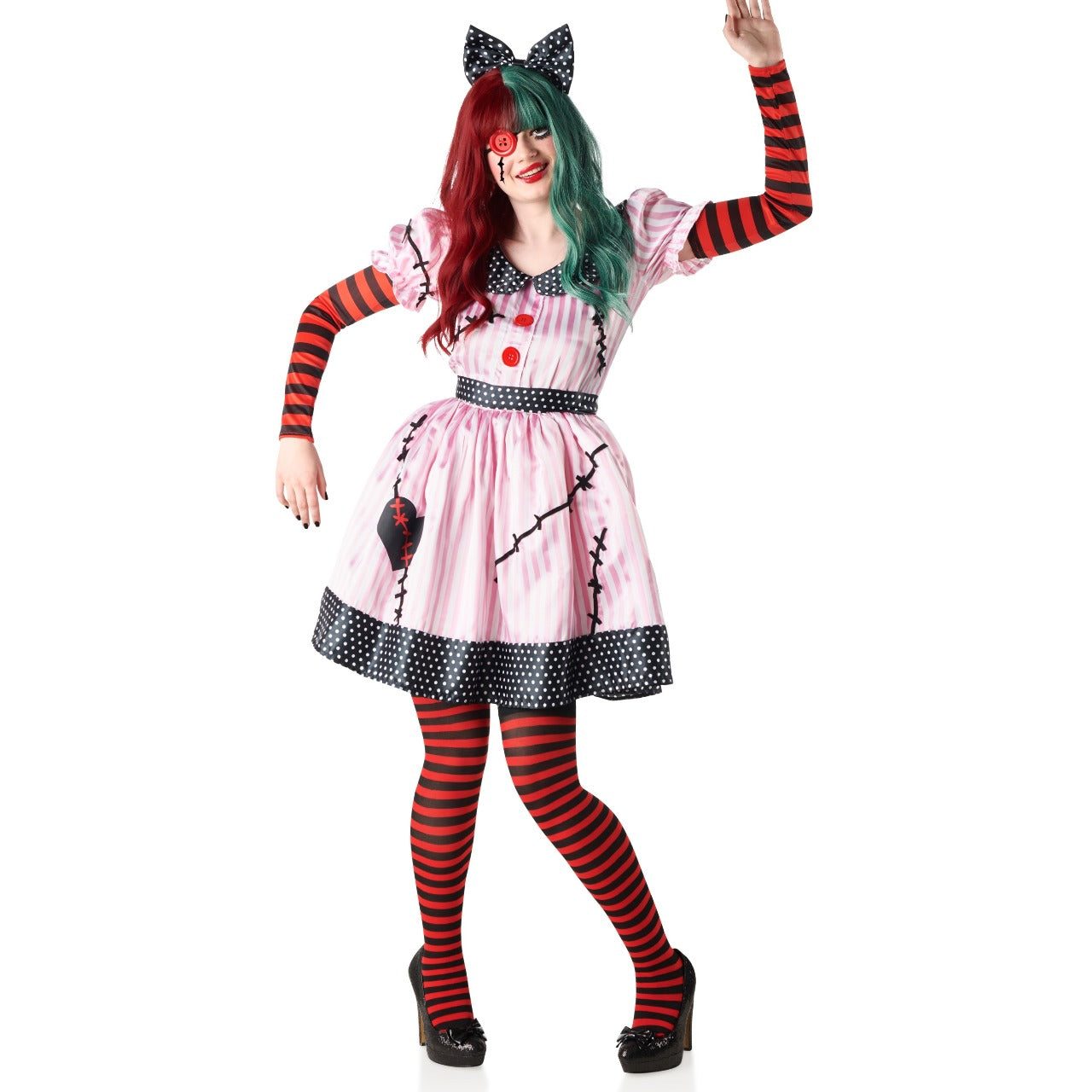 Costume da Bambola di Pezza Sinistra per donna