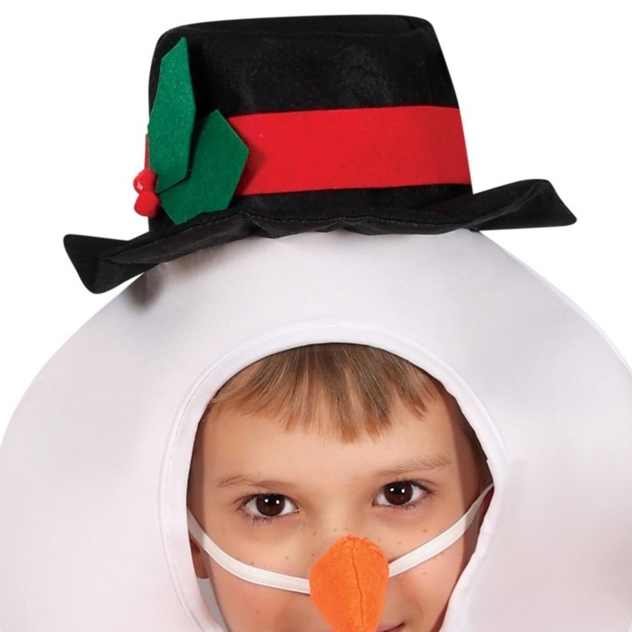 Costume da Pupazzo di neve bianco per bambino