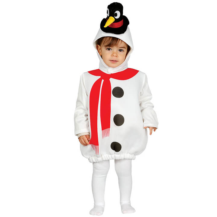 Costume da Pupazzo di Neve Sciarpa per Neonato