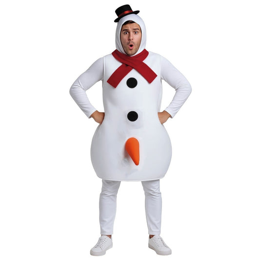 Costume da Pupazzo di neve arrapato per adulto