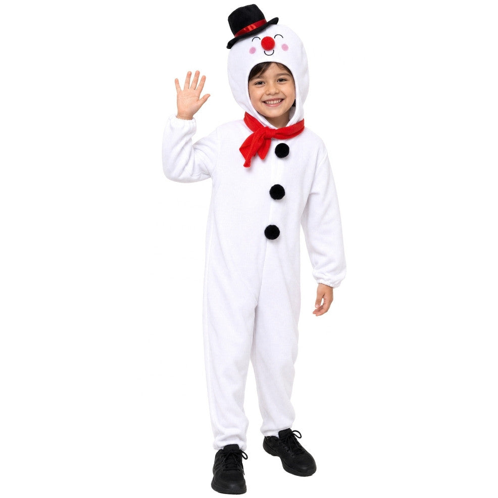 Costume da pupazzo di neve per bambini