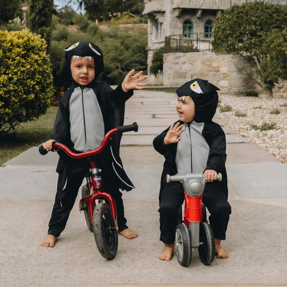 Disfraz murciélago con alas infantil