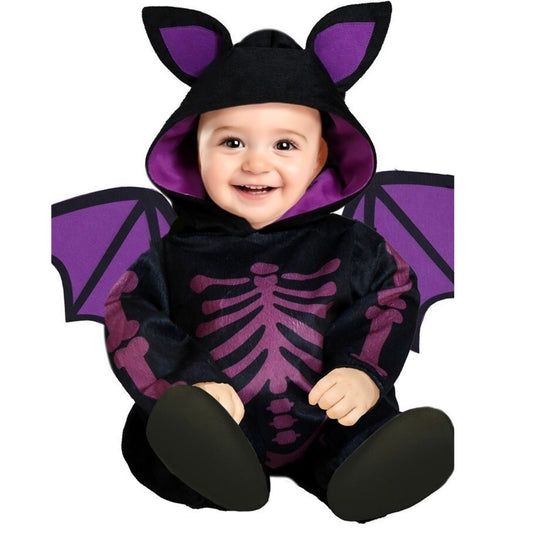 Costume da Pipistrello scheletro ali per neonato