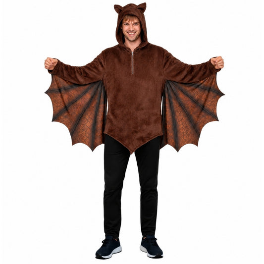 Costume da Pipistrello Marrone per adulto 