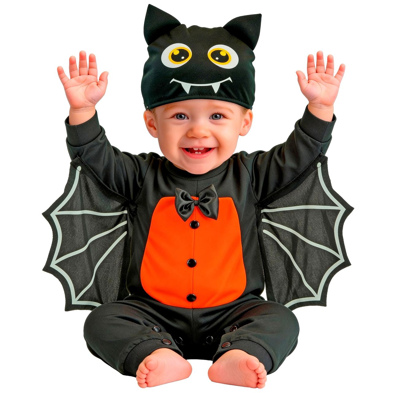 Costume da Pipistrello con Papillon per bebè
