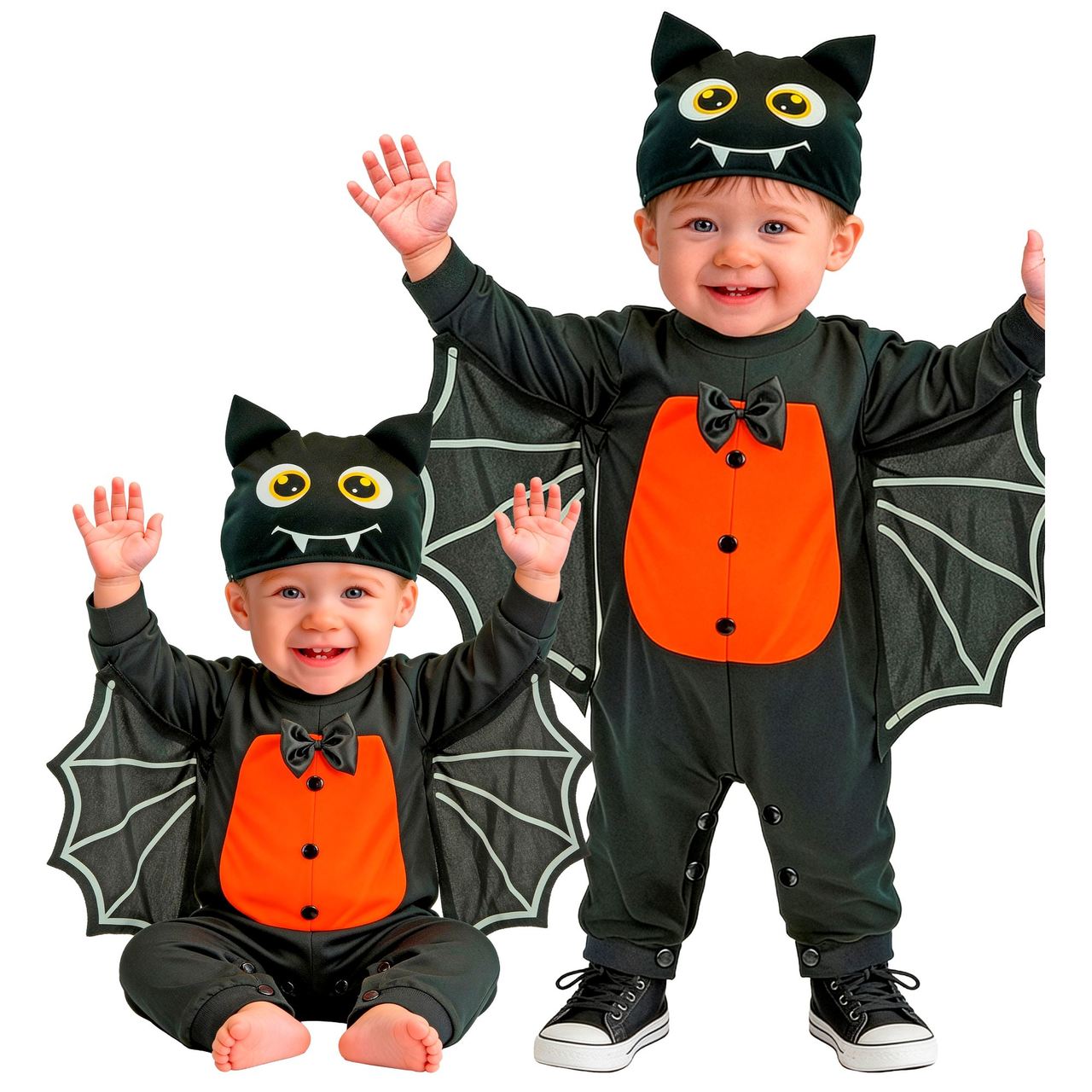 Costume da Pipistrello con Papillon per bebè