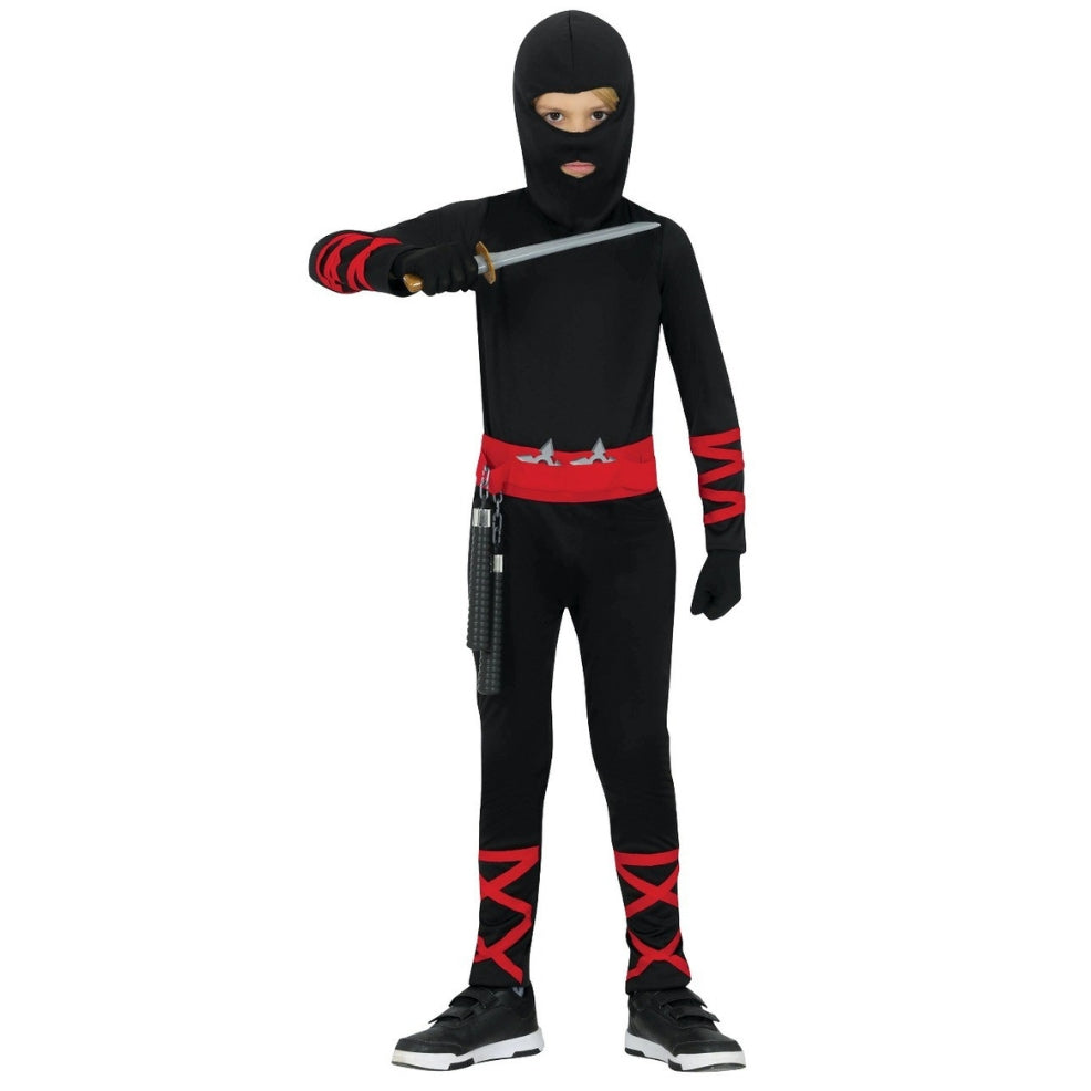 Costume da Ninja con Armi per bambino