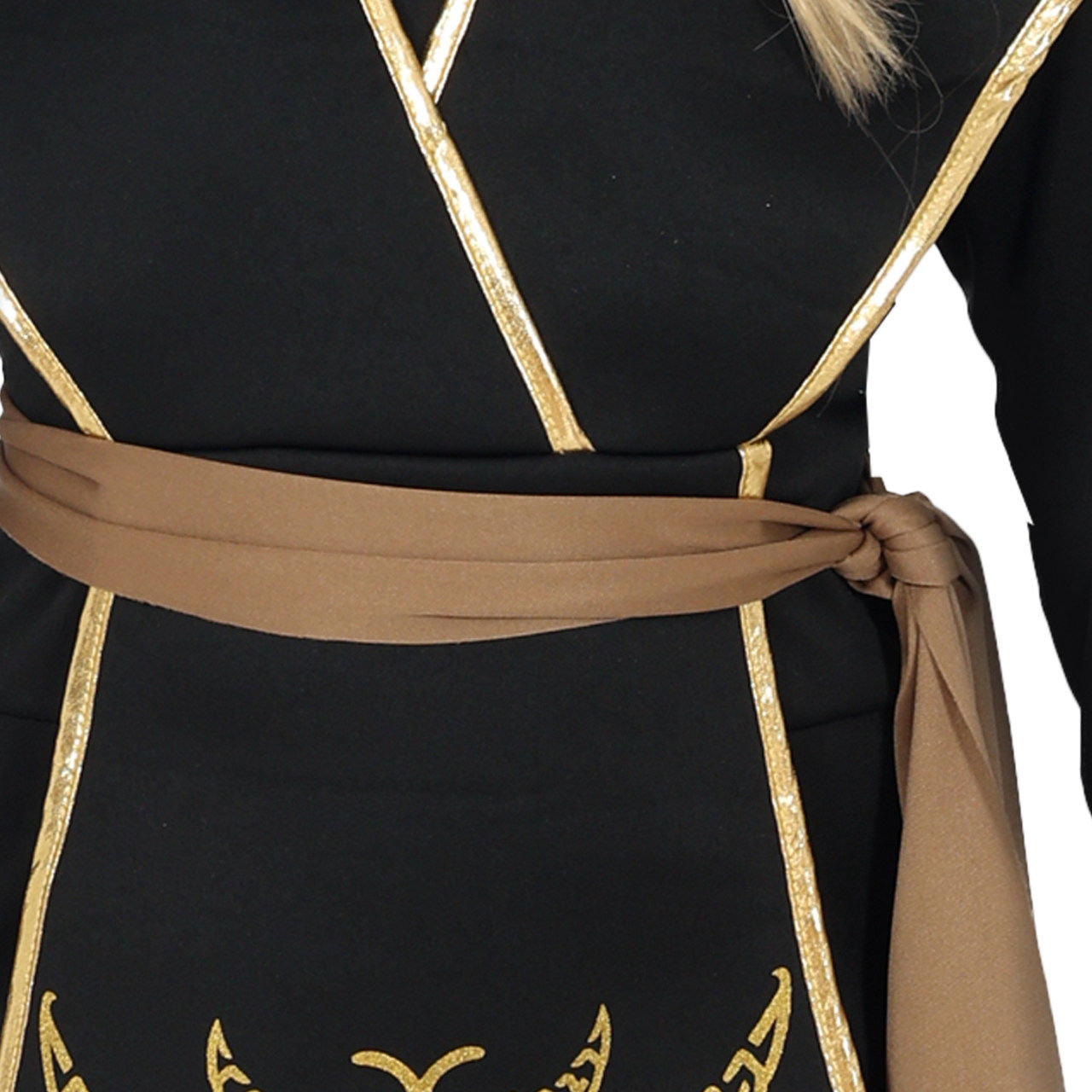 Costume da Ninja Drago Nero per bambina 