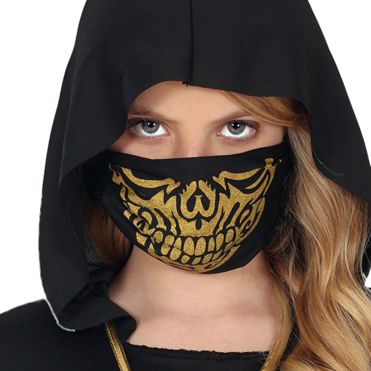 Costume da Ninja Drago Nero per bambina 