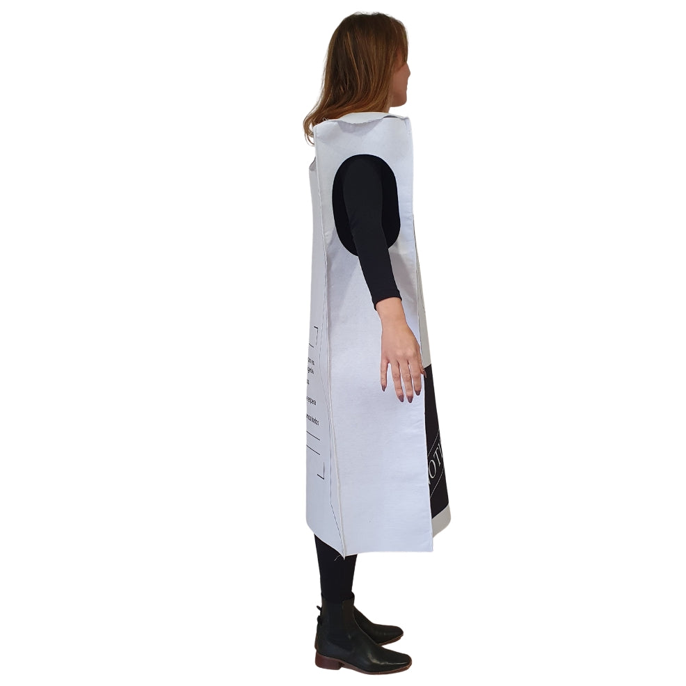 Costume da Avviso dell'Agenzia delle Entrate per adulti