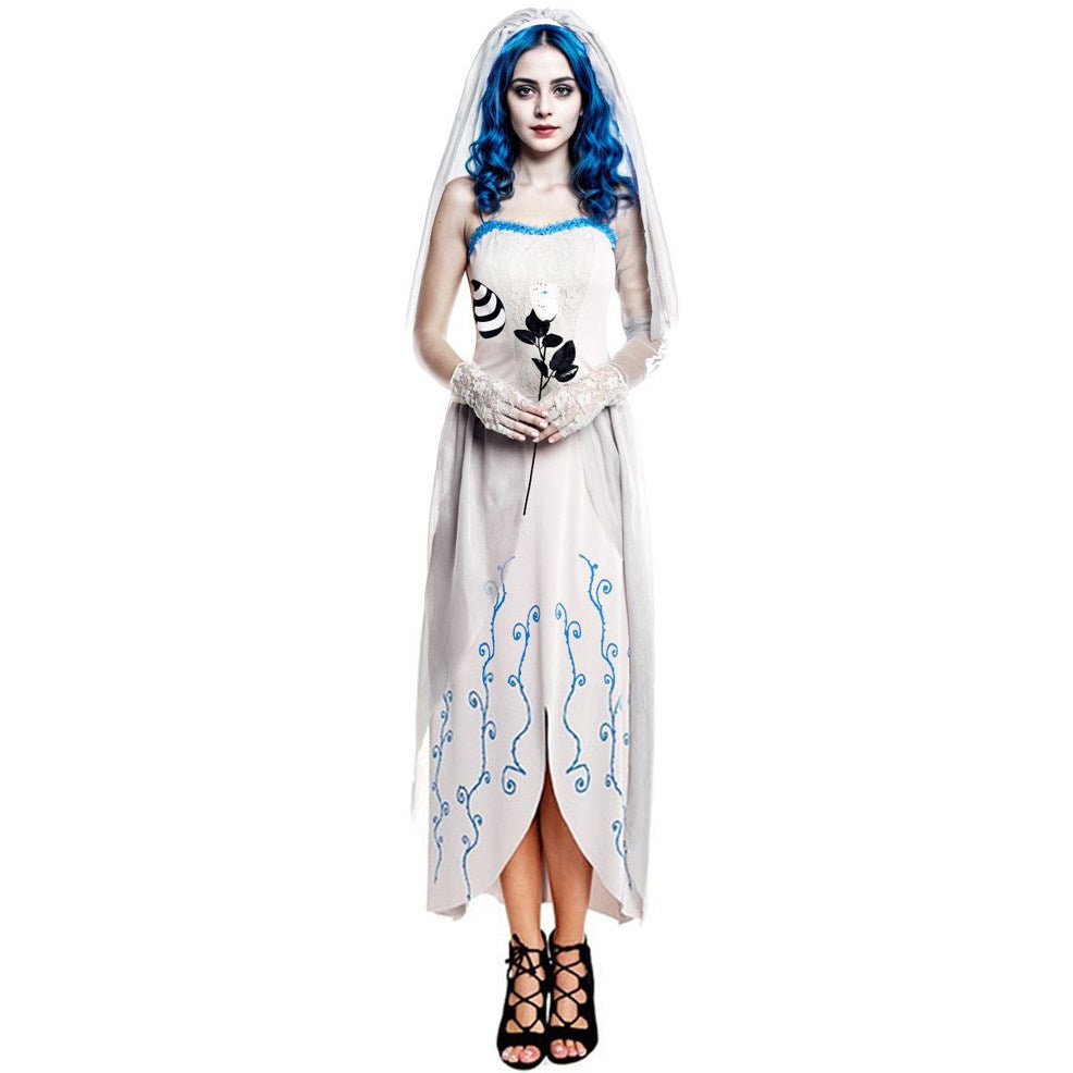 Costume da Sposa Cadavere Emily Eco per donna