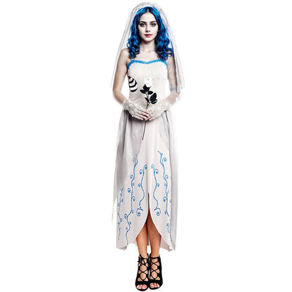 Costume da Sposa Cadavere Emily Eco per donna