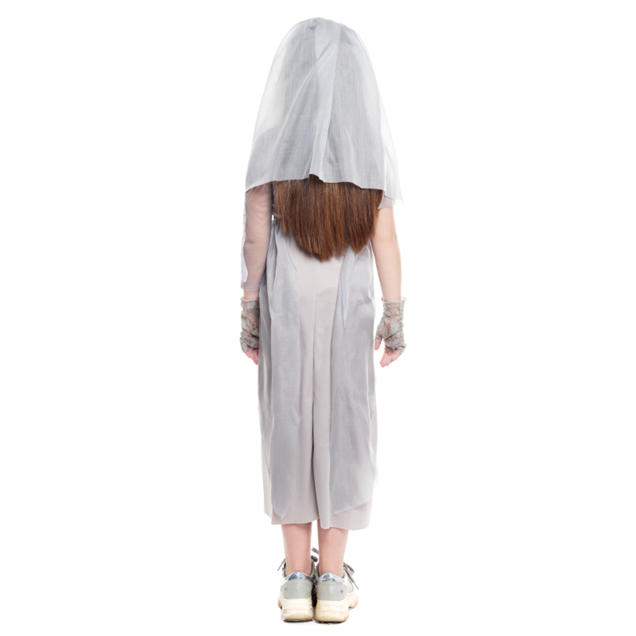 Costume da Sposa Cadavere Emily Eco per bambina