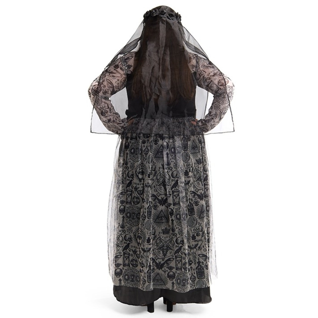 Costume da Sposa Cadavere Plus per donna