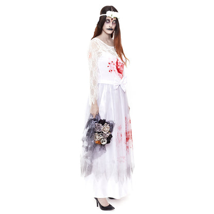 Costume da sposa zombie sanguinaria per donna
