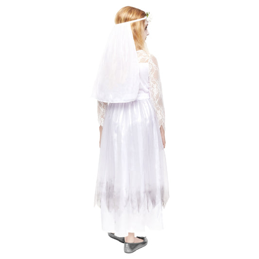 Costume da Sposa Zombie Sanguinaria per bambina
