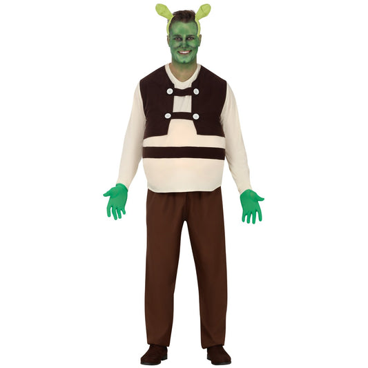 Costume da Orco Verde Classico per uomo