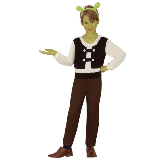 Costume da Orco Verde Classico per bambino