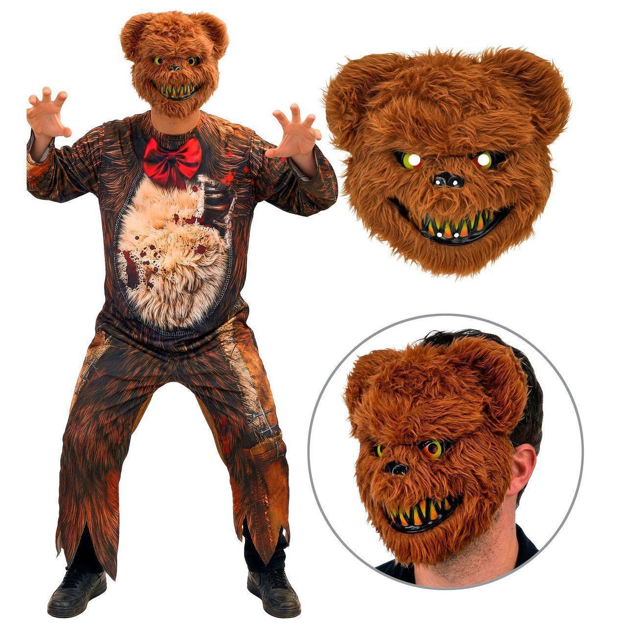 Costume da Orso Assassino Zombie per adulto