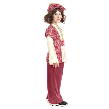 Costume da Paggio Gaspare Base per bambini