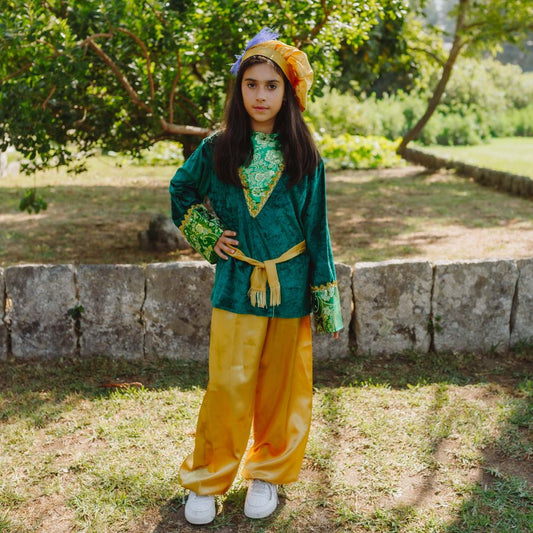 disfraz paje infantil