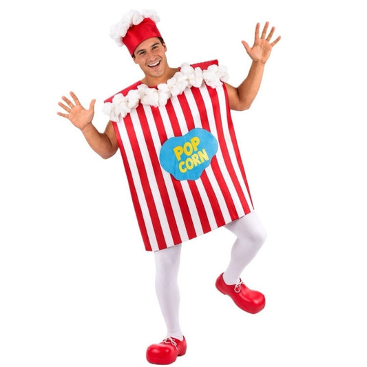 Costume da Popcorn per adulto