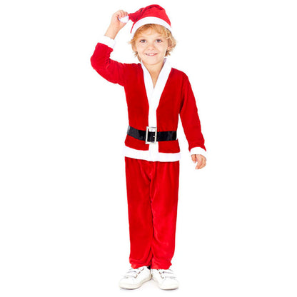 Costume da Babbo Natale Rosso Eco per neonato